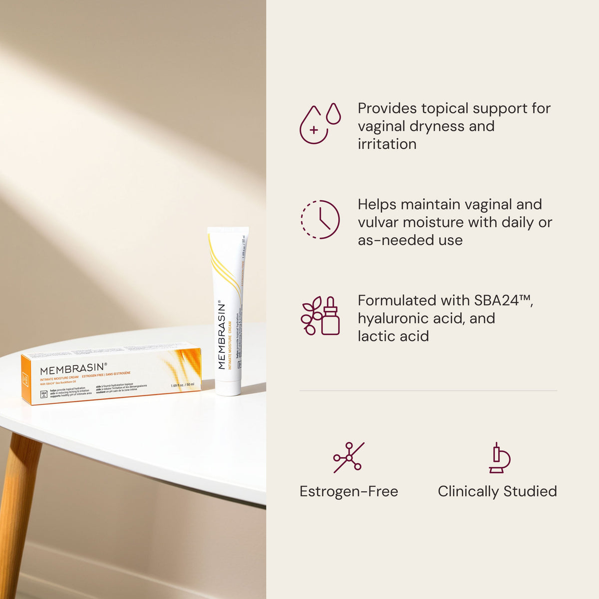 Membrasin® Vaginal Moisture Cream